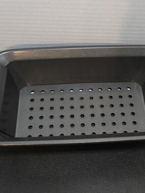 Rachael Ray Dark Gray Perforated Storage Crisper Bin